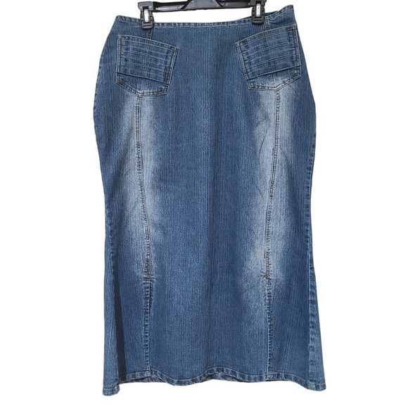 Sebo Paris Denim Skirt Y2K size 14 - Picture 2 of 4